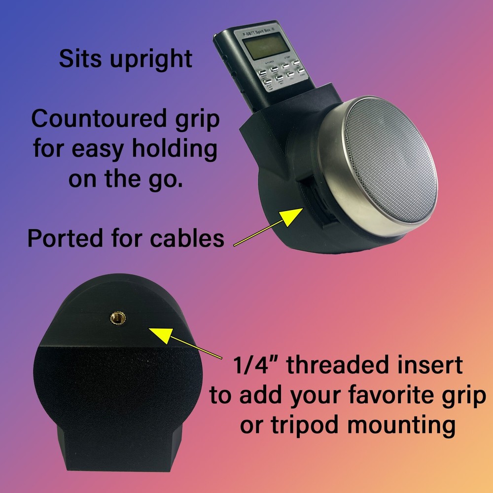 SB7 Spirit Box Holder w/Tripod or Handle Mount