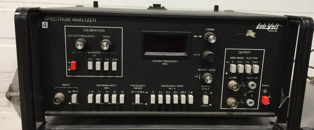 Lab-Volt Spectrum Analyzer 9405-00