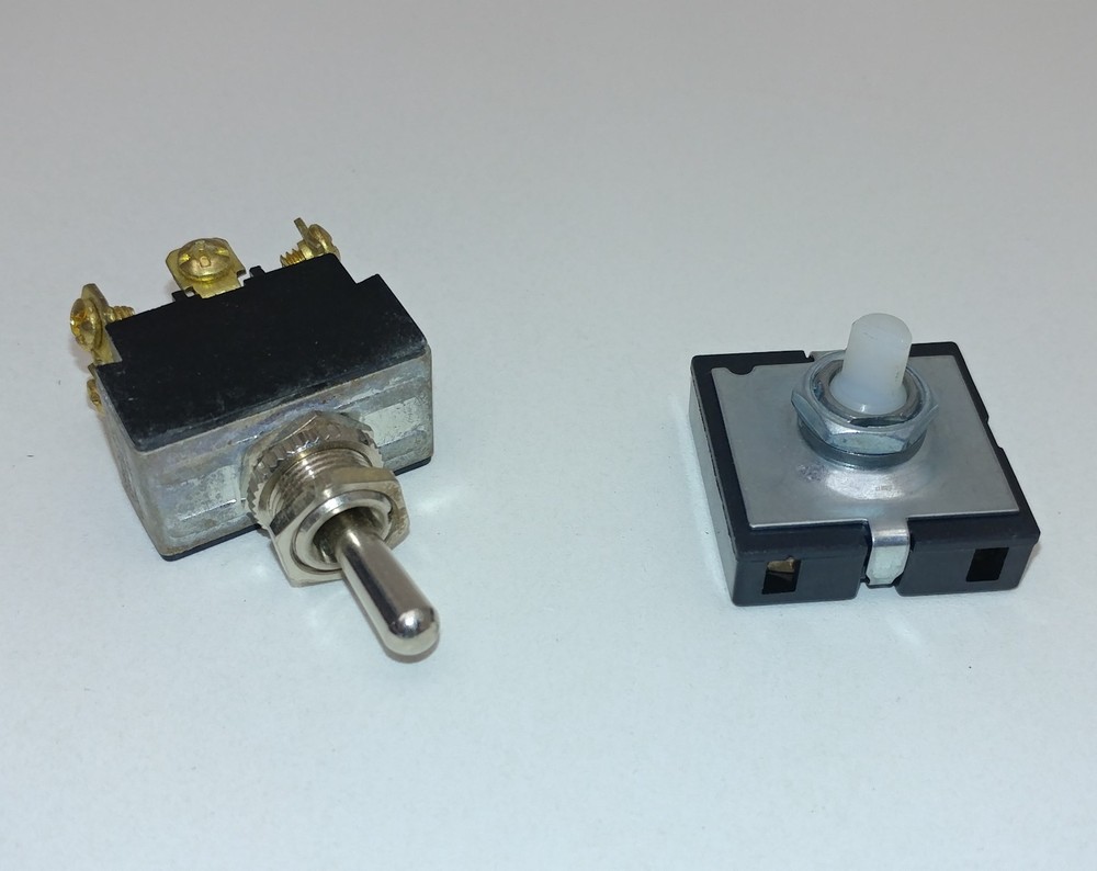 3x Three 1/2" Toggle Switch Nuts Other Switches Secure Retaining Nut Replacement