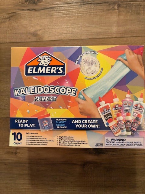 Elmer's Kaleisoscope slime kit