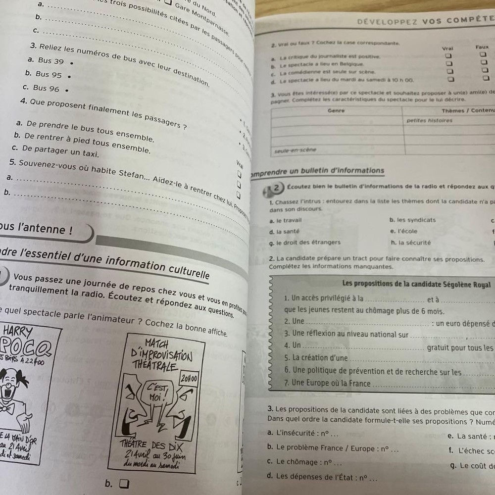 Japanese school textbook Preparation à l'examen de DELF A2 ching Materials CD