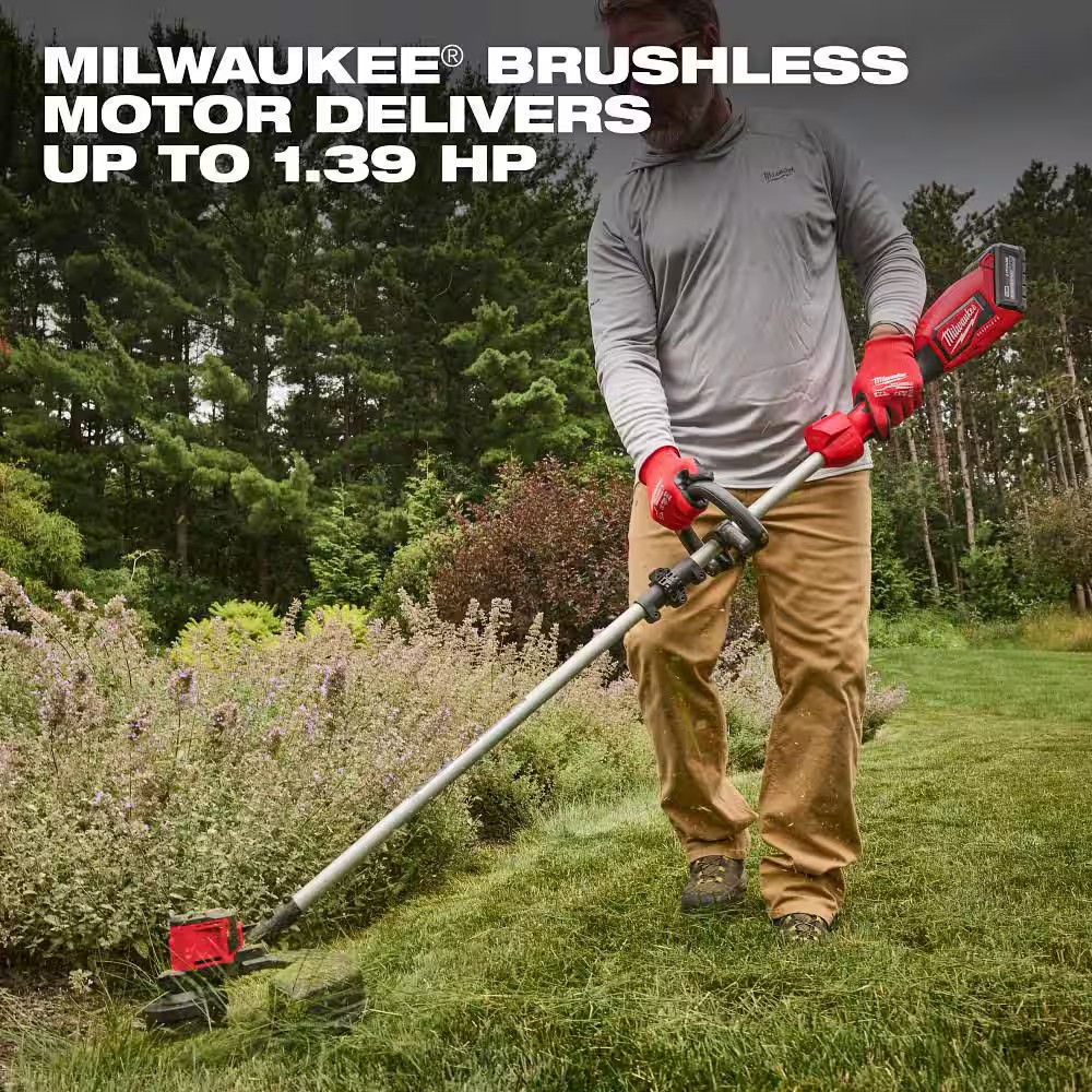 M18 Brushless 18V 16In. Cordless Battery Powered String Trimmer (Tool-Only) W/ 0