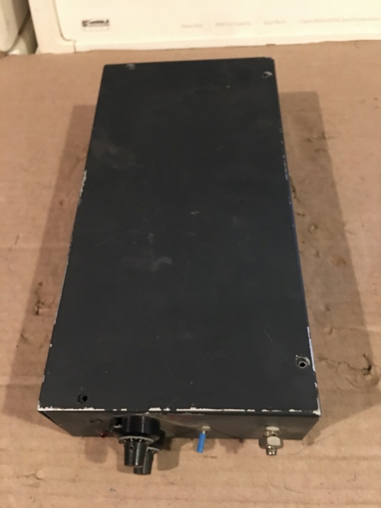 Metal box w/switch and knobs , used