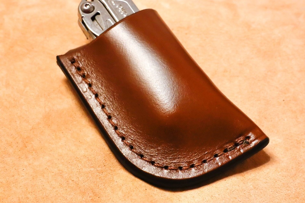 Custom Leather Sheath/Case for Leatherman Wave, Sidekick, Wingman