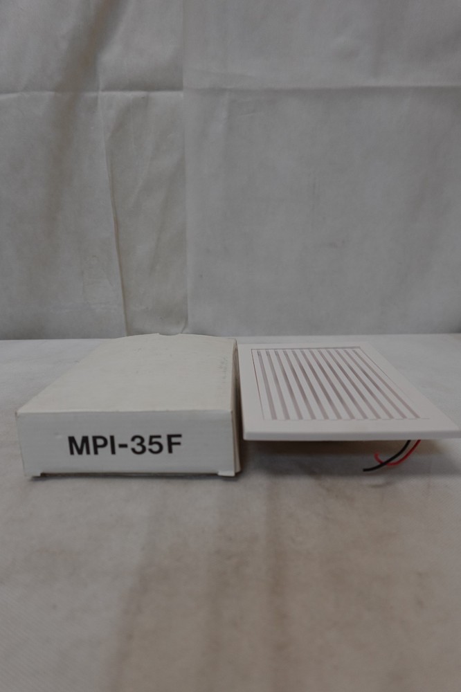 ARITECH Moose MPI-35F Speaker Security Alarm System White NOS (No Hardware)