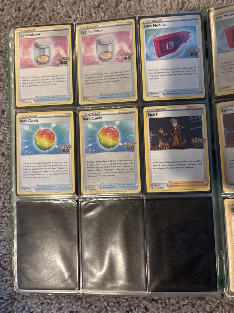 POKÉMON GO Semi Complete Master Set with Binder