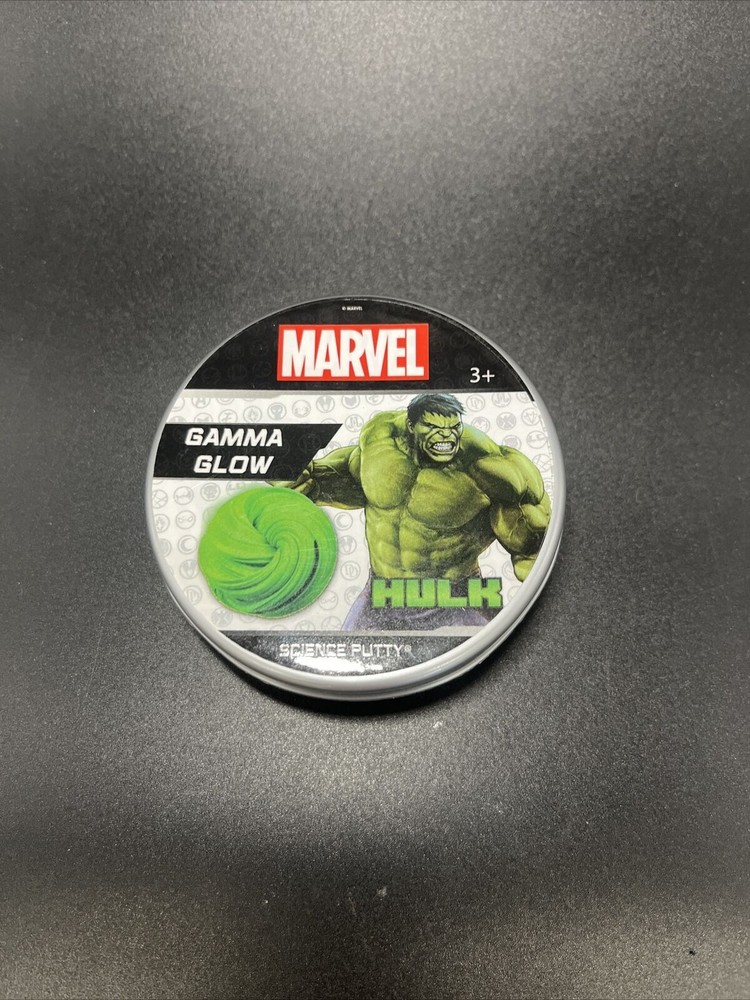 Marvel Heros Hulk Gamma Glow STEAM Science Putty