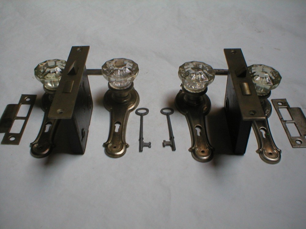 Antique Door Hardware Set