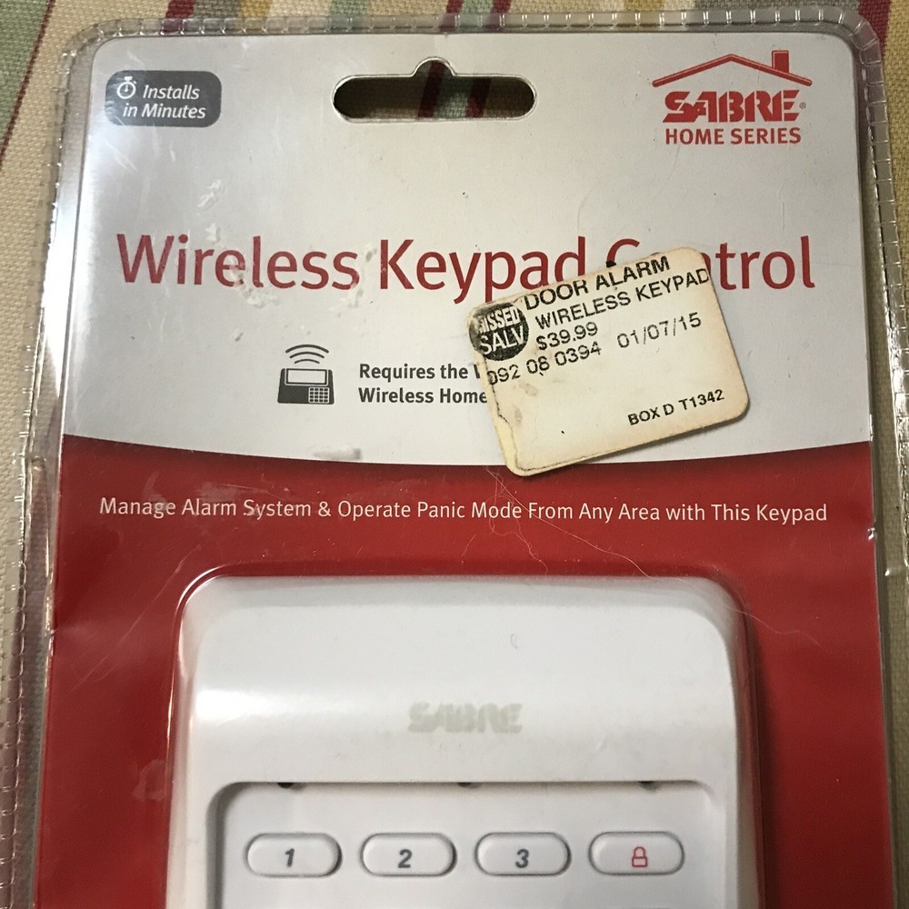 Sabre Wireless Keypad Control WP-WKC Brand New