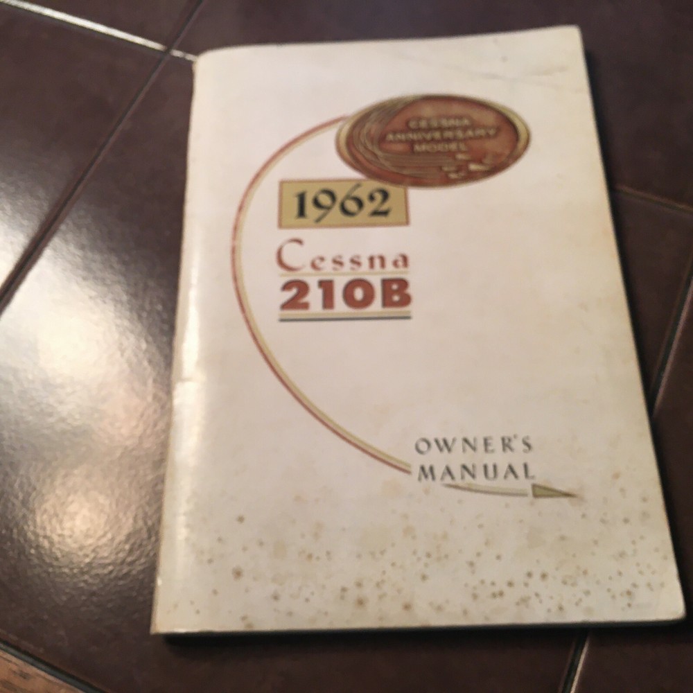 1962 Cessna 210B Owner's Manual