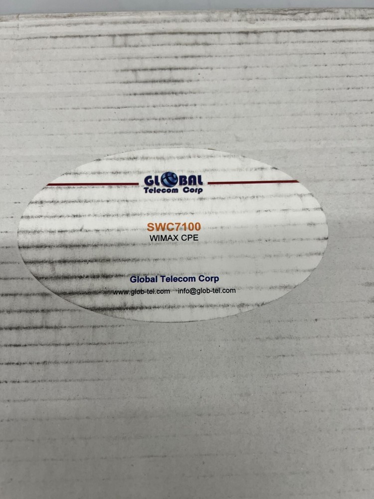 Global Telecom WIMAX CPE