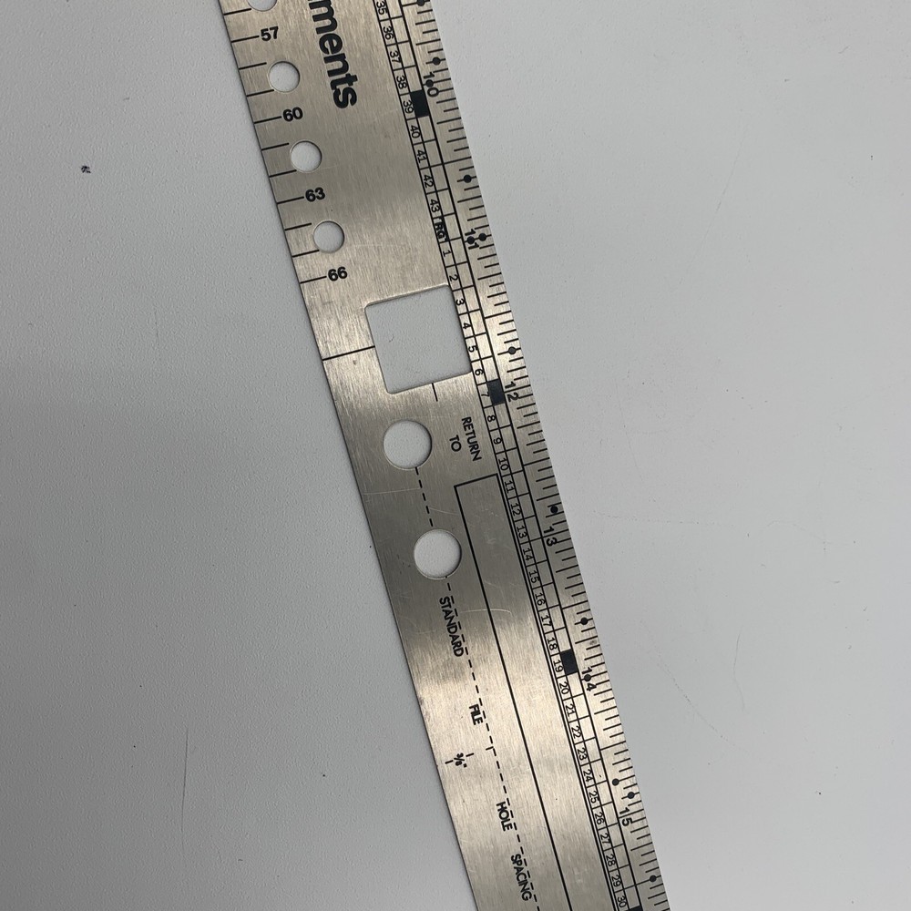 Data Documents Business Steel Ruler 18 inches