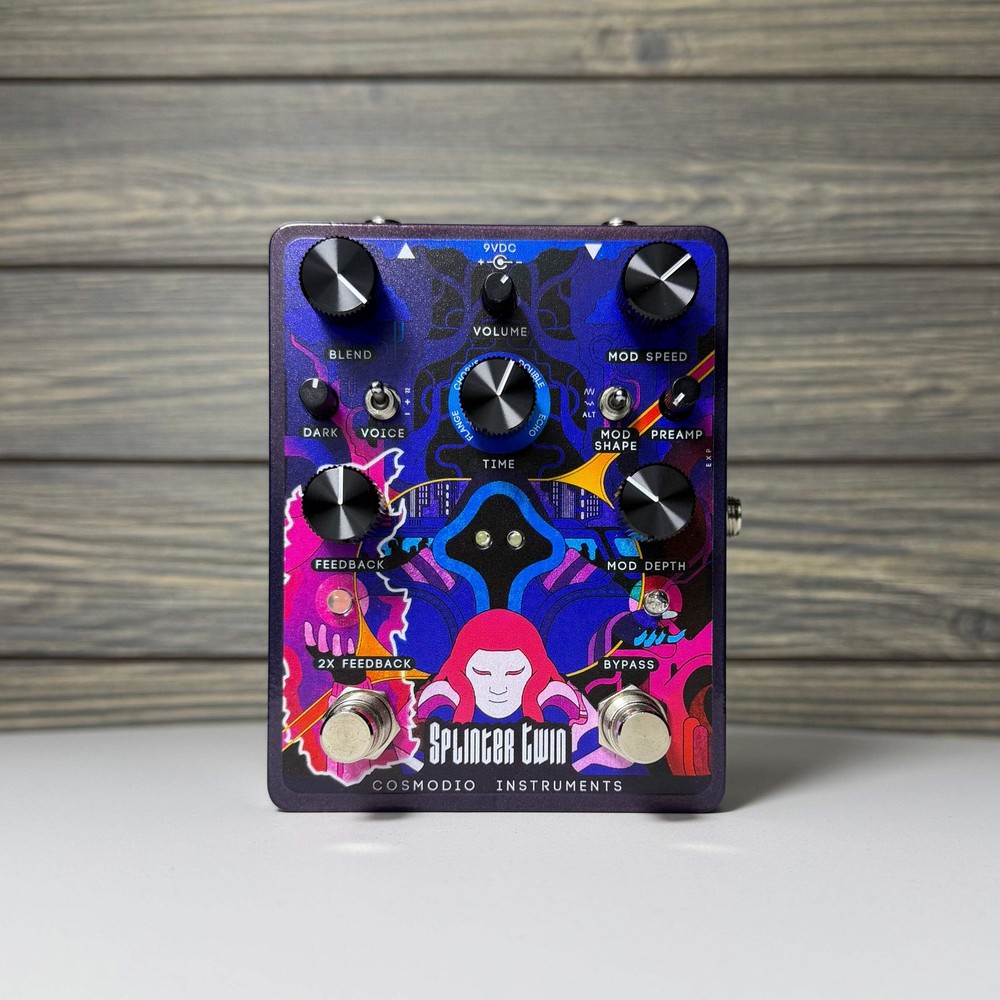 Cosmodio Splinter Twin Time Modulator Effects Pedal