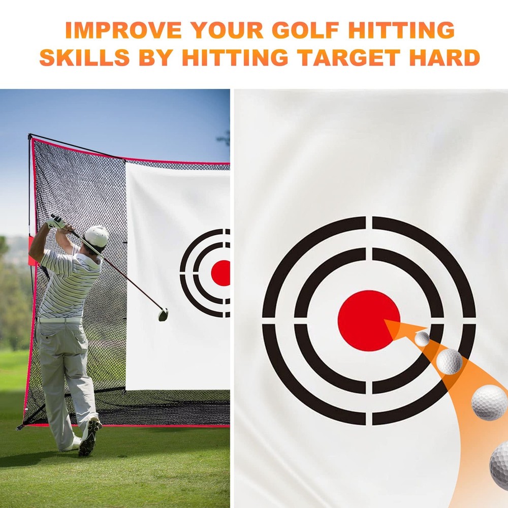 Sharellon Golf Target Cloth - Portable Driving Range 5x6FT Golf Hitting Train...