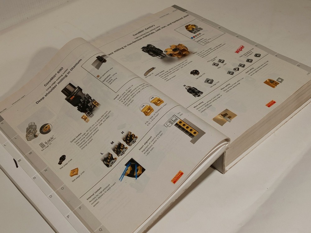 Sandvik Coromant 2015 Rotating Tools Reference Guide & 2017.1 Supplement Manual