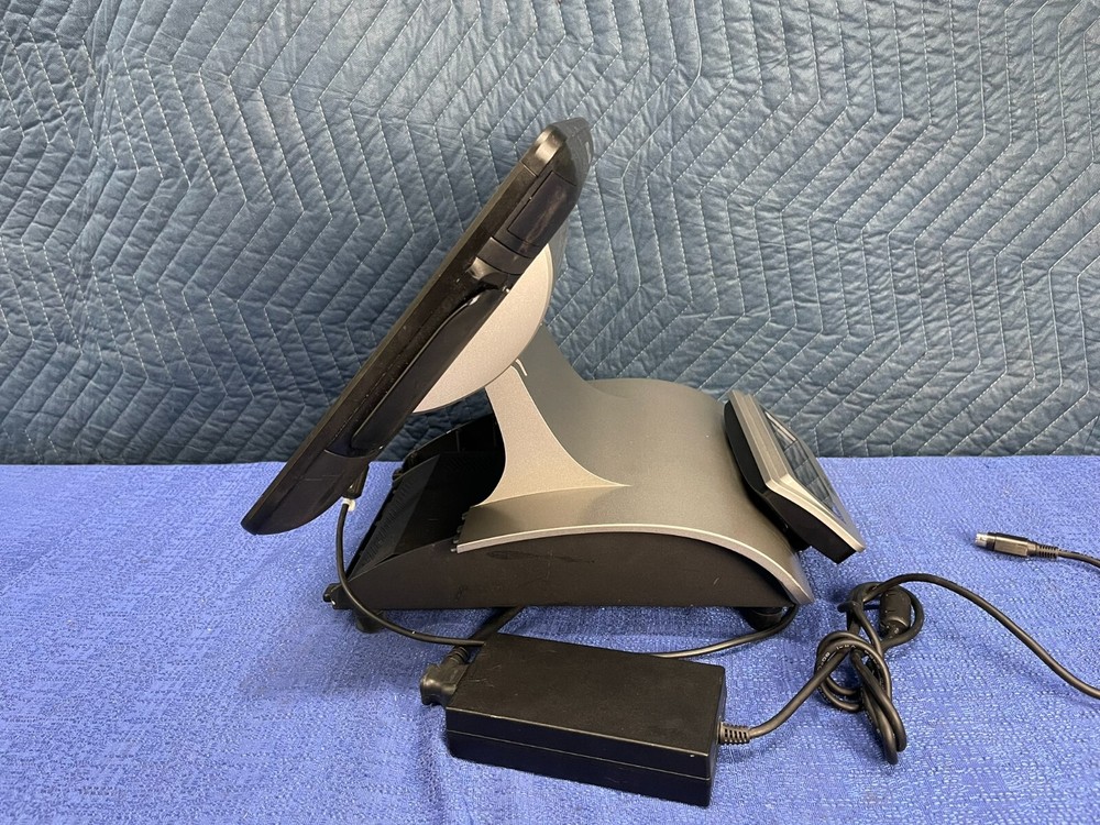 Micros POS Touchscreen Display with Stand, Adapter, & LCD Rear Display Series 2