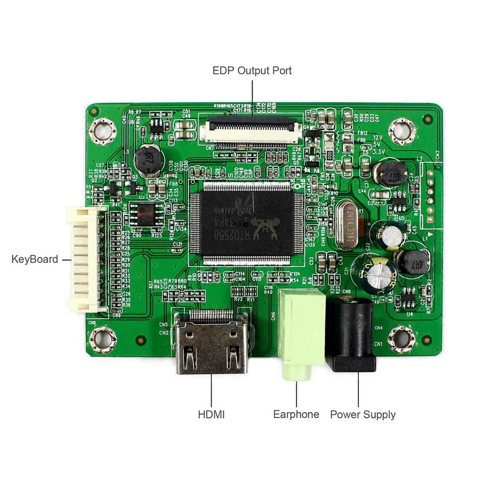 HD MI LCD Controller Board 11.6" 1920x1080 M116X40 IPS LCD Screen