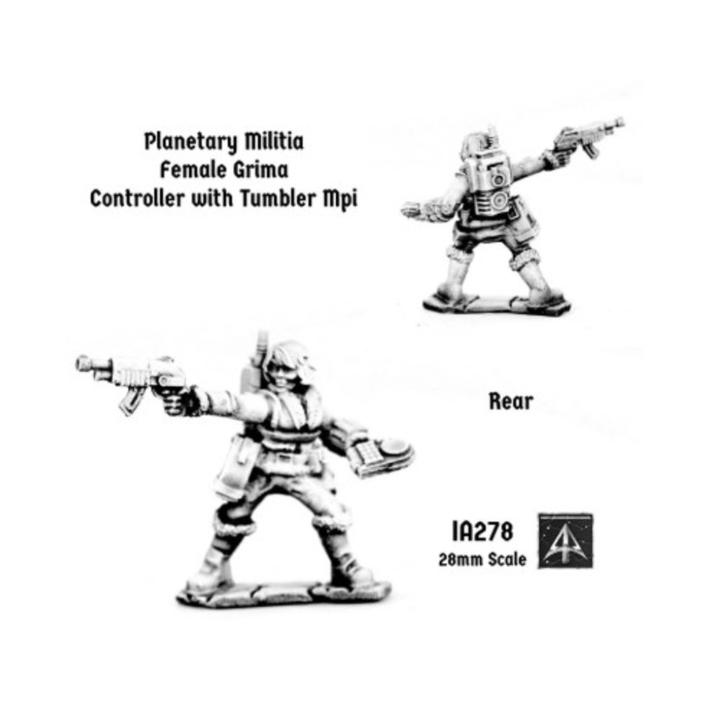 Planetary Militia - Female Grima Controller Pack New