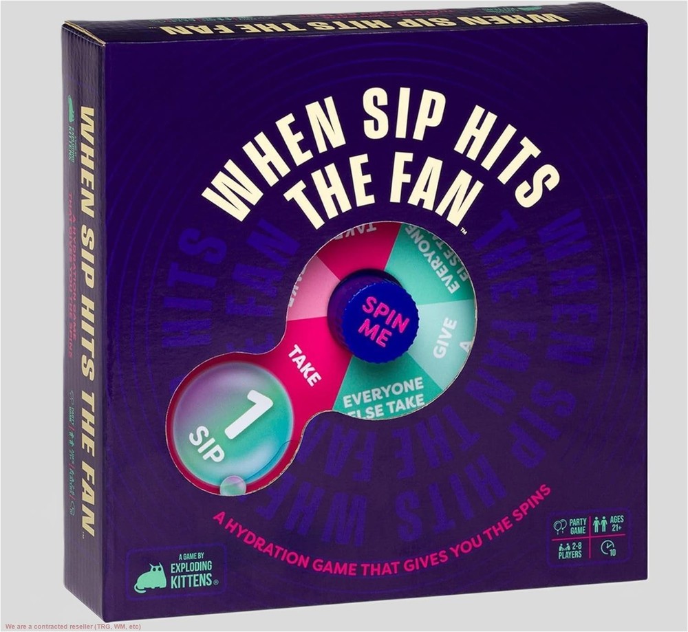 Exploding Kittens When Sip Hits the Fan Game