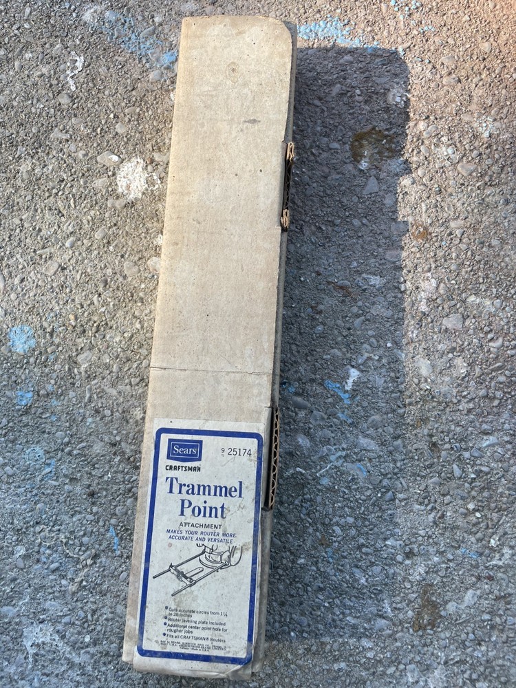Multiple Tools/Attachments Router And Trammel Sears Open Box Read Description