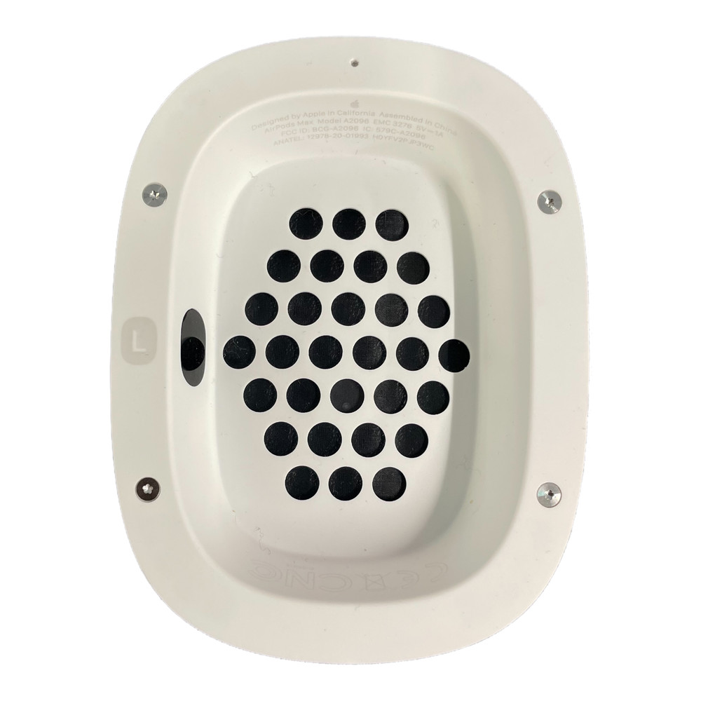 Apple AirPods Max Replacement Empty Speaker Housing + Sensor Left (White)