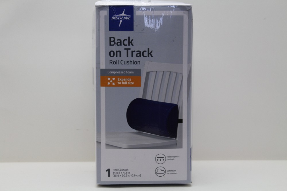 Midline Back Support Back On Track Compressed Foam Roll Cushion