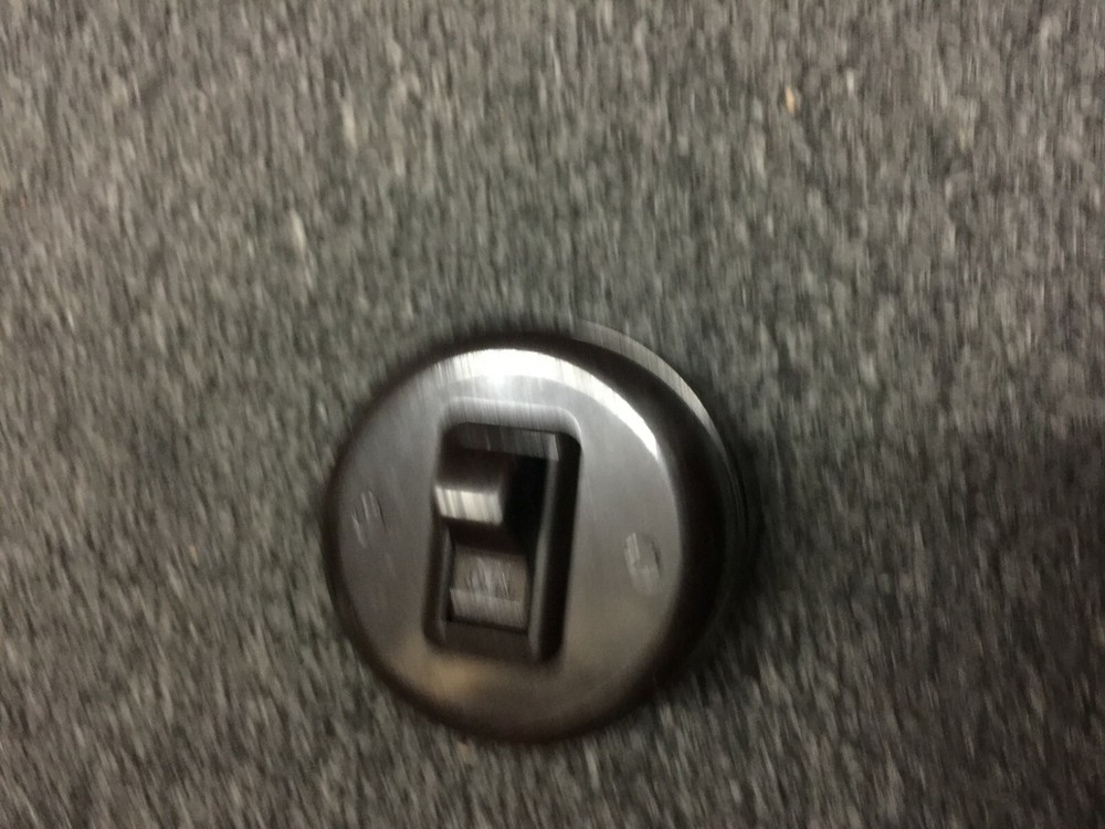 Vintage Leviton Brown Bakelite Round - Single-Pole Switch -