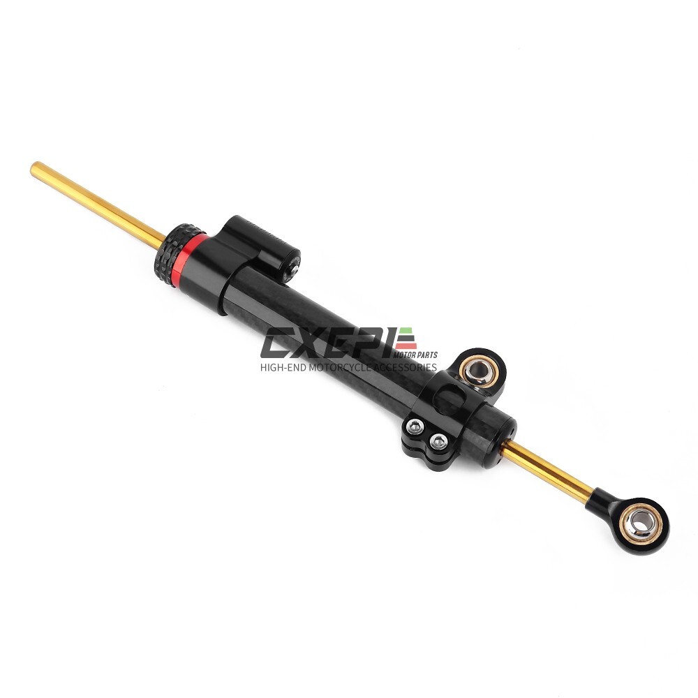 345mm Long Carbon Universal Motorcycle Steering Stabilizer Damper