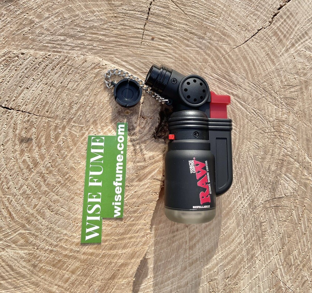 RAW Classic PEACEMAKER Size Pre-Rolled Cone +Raw Torch Phoenix Extendo Lighter