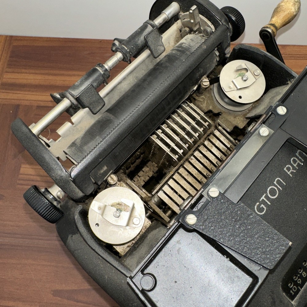Vintage Adding Machine Manual Remington Rand 10 Key