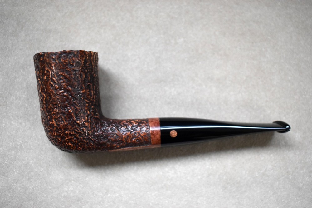Moretti Pipe Sandblasted Freehand Bird's Eye