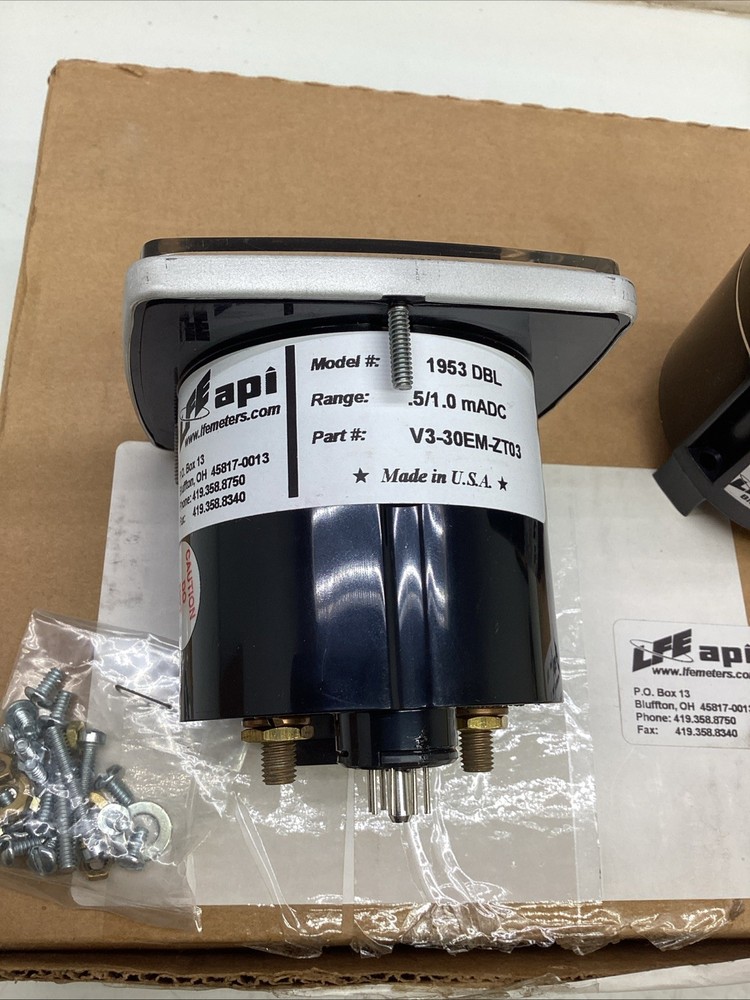 LFE API Panel Meter 1953 DBL NIB