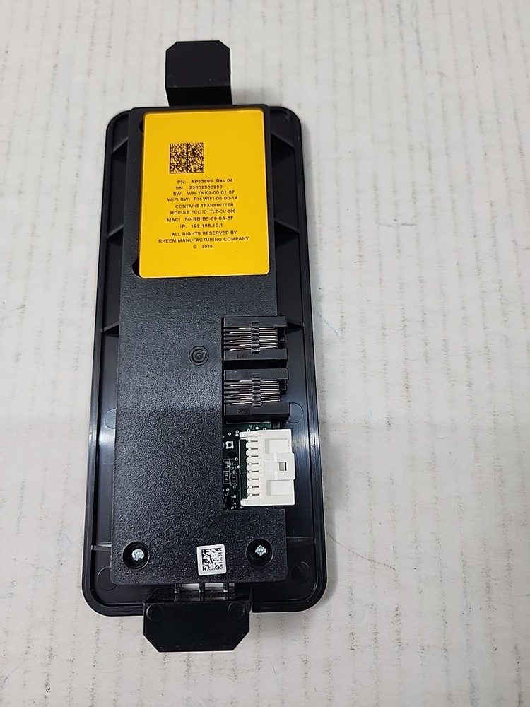 Rheem Tankless Water Heater SMART Wi-Fi Control Assembly Module P/N AP23999