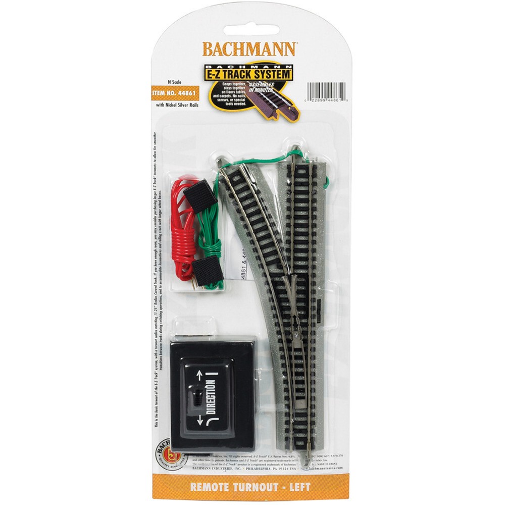 Bachmann 44861 N NS EZ Remote left-hand Switch