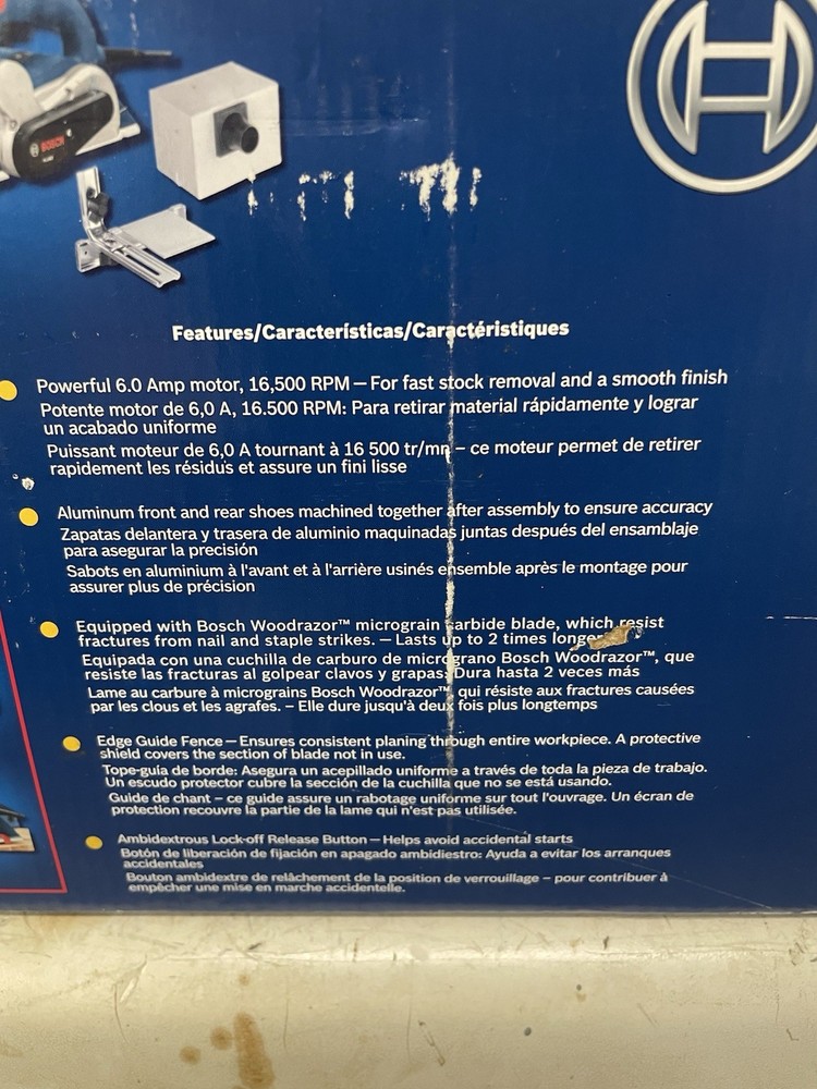 Bosch 6.0 Amp Planner