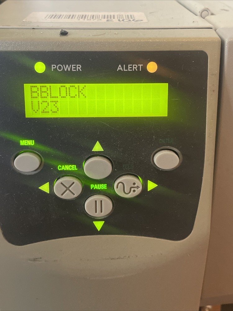 Zebra S4M Direct Thermal Barcode Label Printer LAN Serial USB Tested