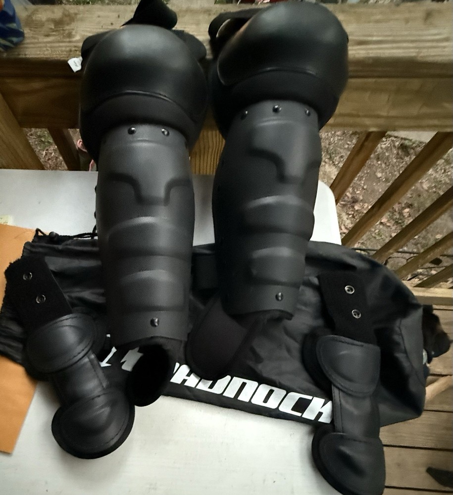 Monadnock Exotech Hard-shell Shin Guards Size Medium-Large