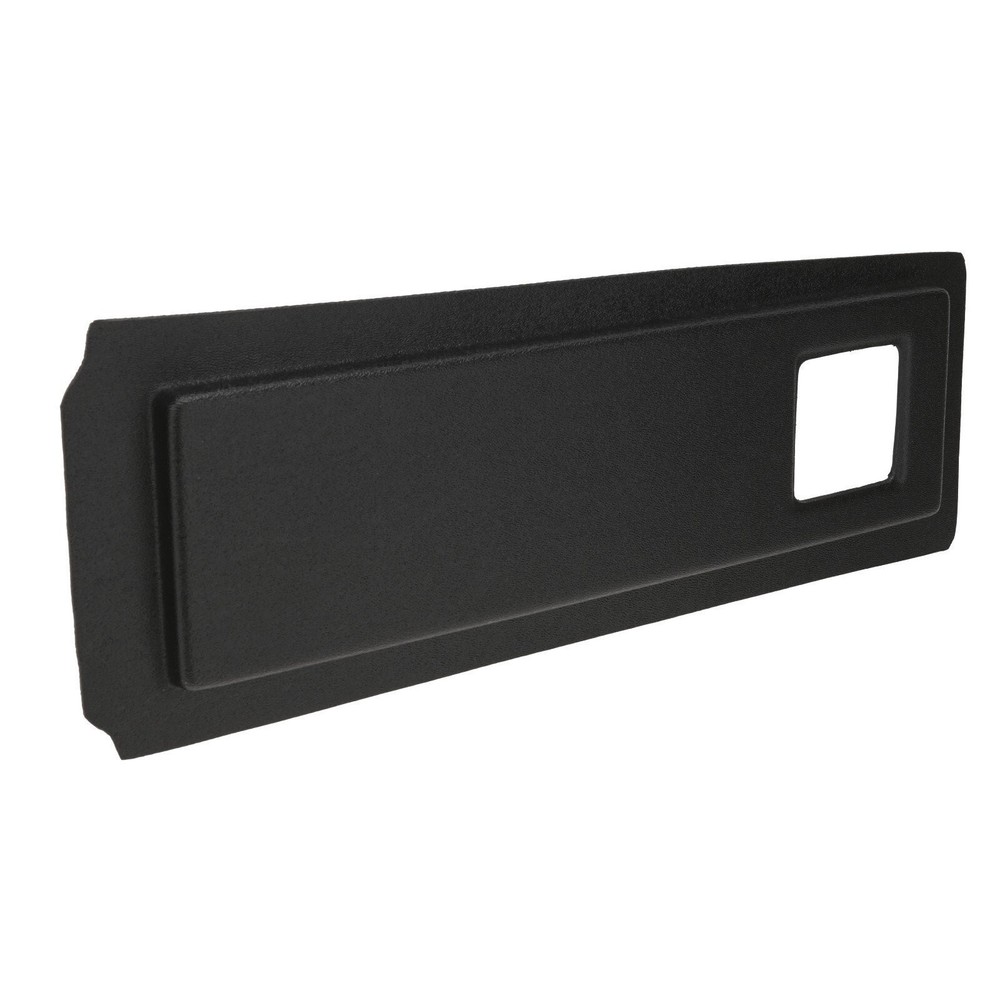 Black Right Front Dash / Dashboard Panel with Vent Hole for 1984-89 C4 Corvette