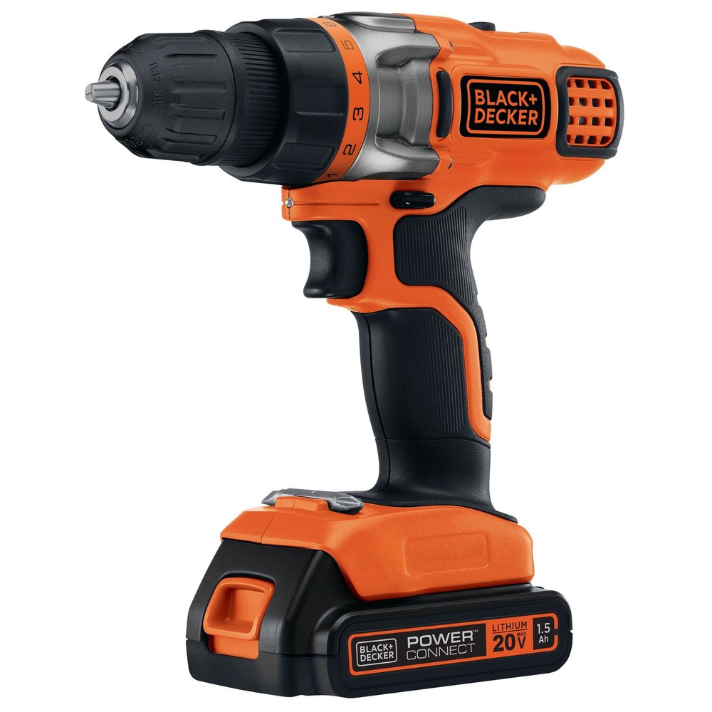 BLACK+DECKER 20V MAX* Cordless Drill/Driver Variable Speed - LDX220C