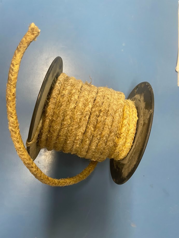 Marine shaft packing rope (half roll)