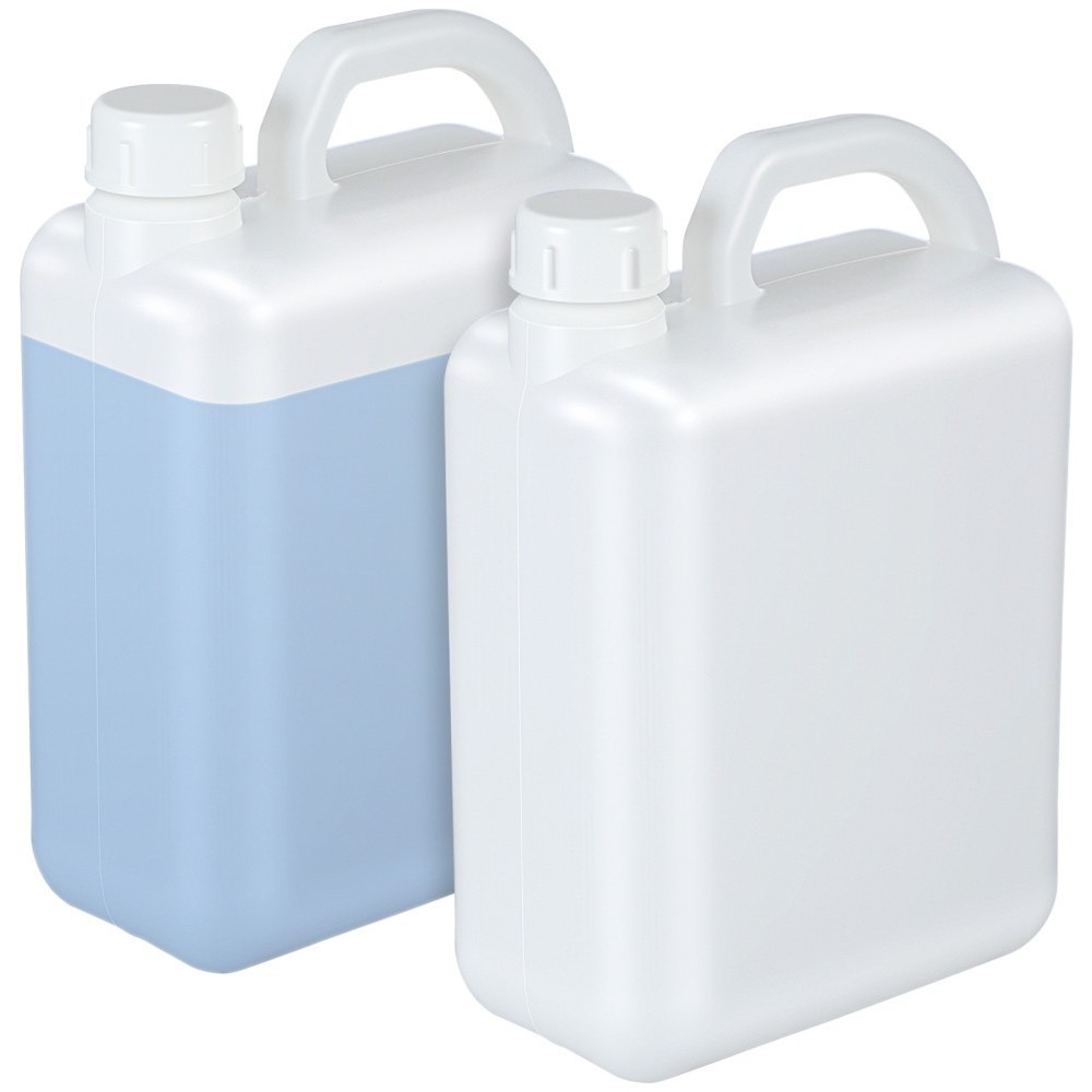 2 Pcs Milk Container Empty Gallon Jug Jugs with Lids Liquid Containers