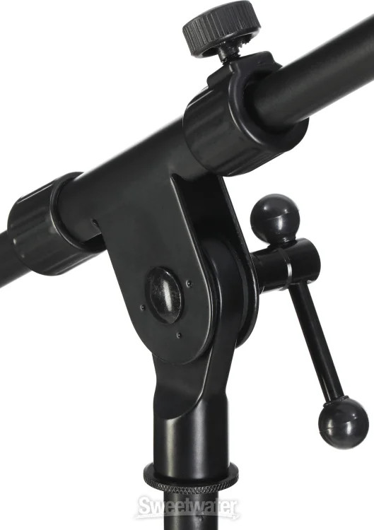 Rok-It Tripod Boom Microphone Stand - Black