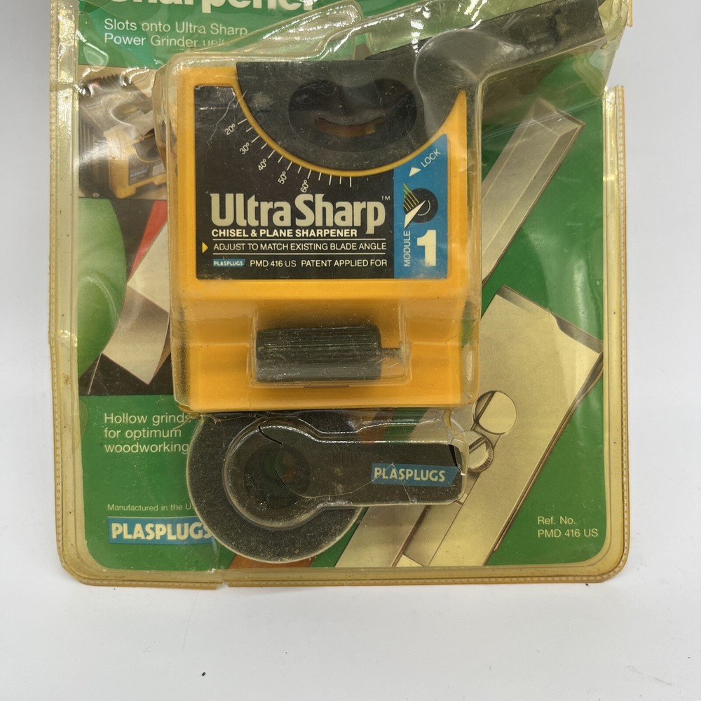 Plasplugs High Speed Chisel & Plane Sharpener Model #PMD 416