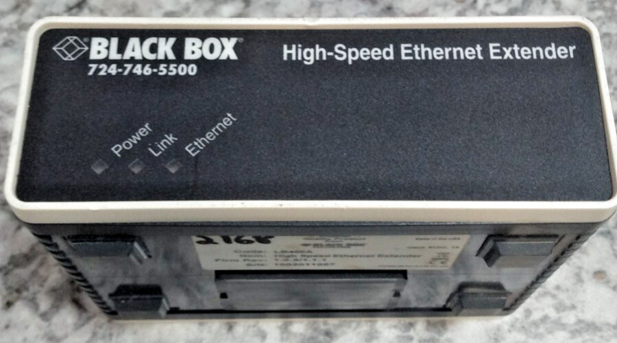 Patton CopperLink Black Box Model LB400A  Industrial Ethernet Extender