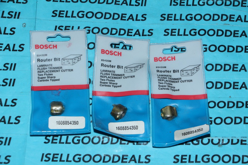 (3) Bosch 85435M Replacement Cutters New