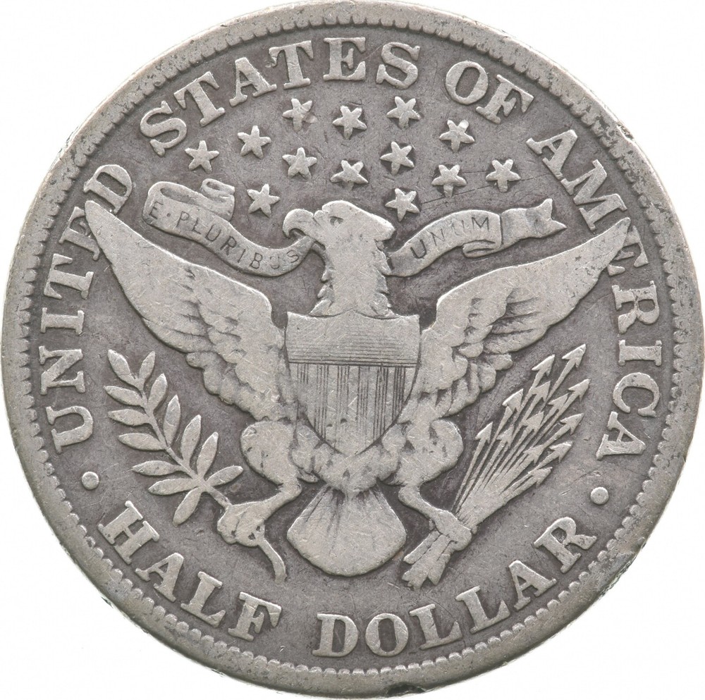 1900 Barber Half Dollar *3800