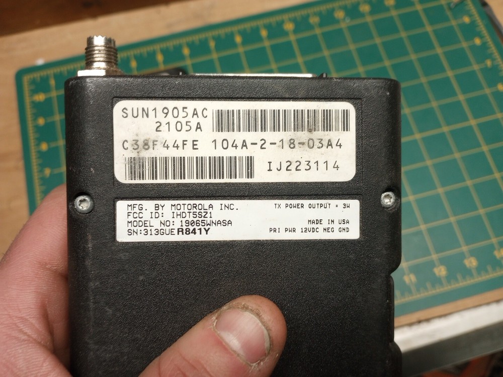 Motorola Unknown 3 Watt Transmitter Device