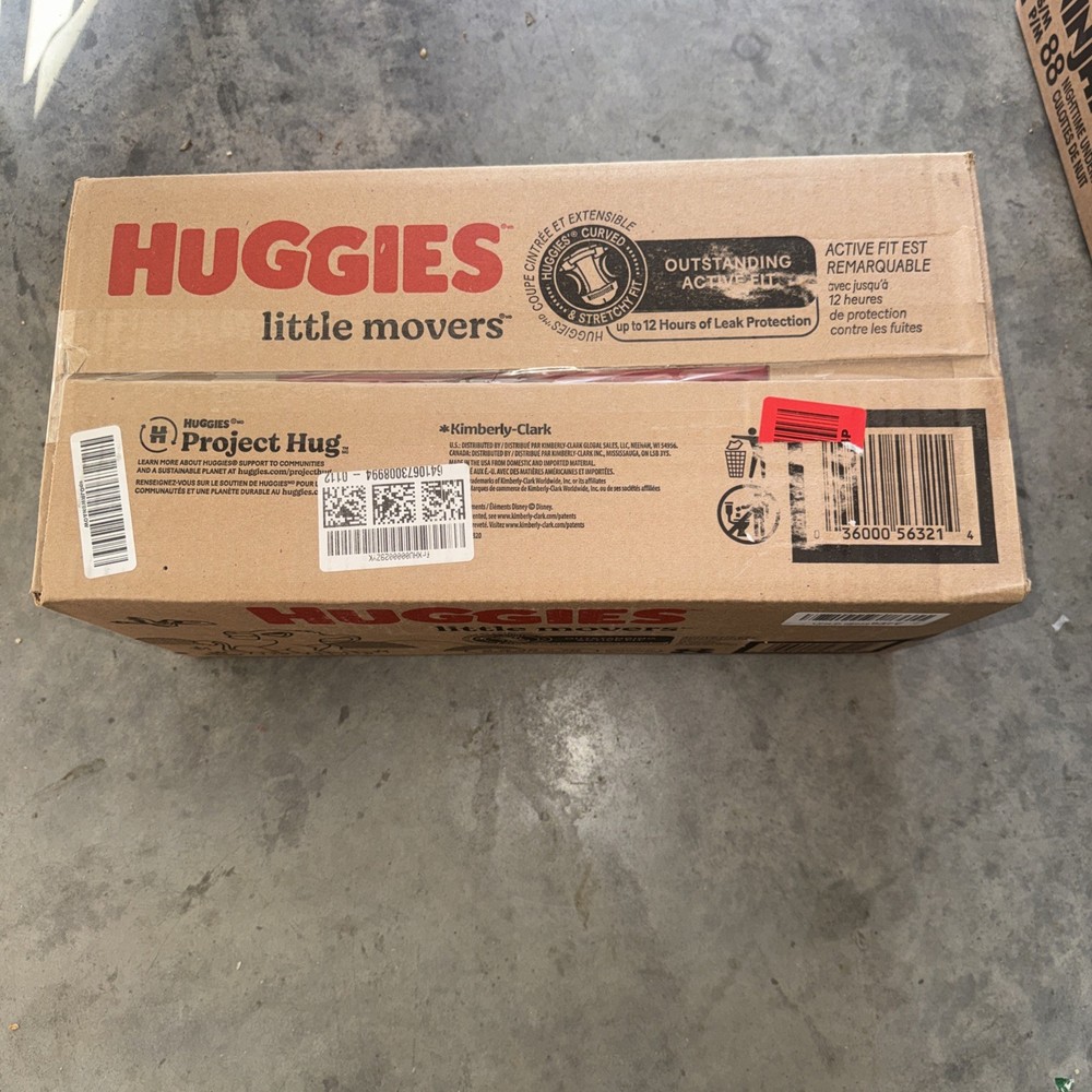 Huggies Little Movers Size 8