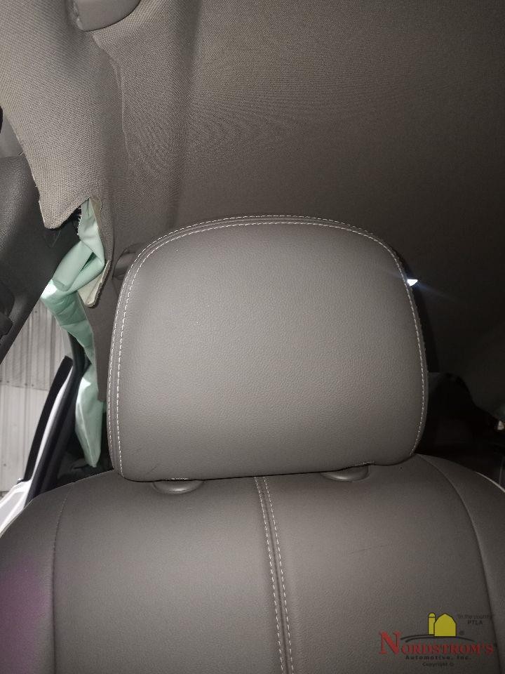 2018 Chevy Impala Passenger Front Headrest Only Gray Leather