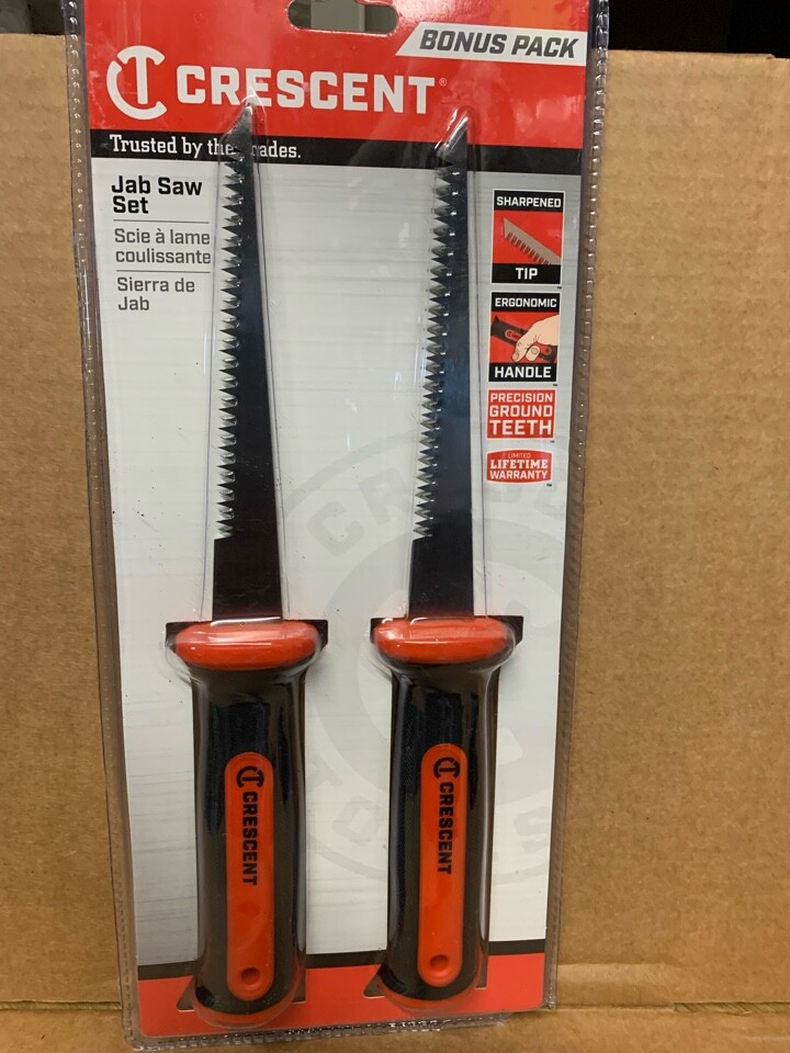 Crescent 16-1/2" Jab Saw 2- Pack SET